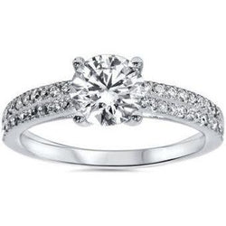 Briljant geslepen 2.50 karaat diamanten verlovingsring