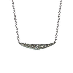 Dames 3.7 karaat diamanten halsketting hanger wit goud 14K Nieuw