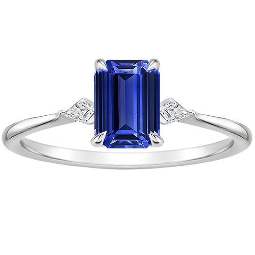 Dames Jubileum Ceylon Sapphire & Diamond Ring 3,25 Carats - harrychadent.nl