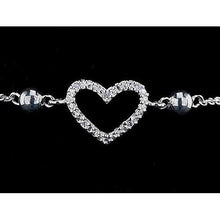 Afbeelding in Gallery-weergave laden, Dames armband diamant hartvormige 2 karaat sieraden - harrychadent.nl
