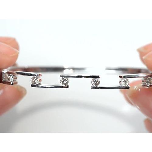 Dames diamanten armband 1,80 karaat witgoud 14K sieraden - harrychadent.nl