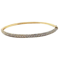 Dames diamanten armband 4,50 karaat geel goud 14K sieraden Nieuw