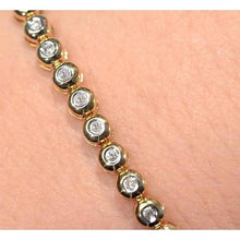Afbeelding in Gallery-weergave laden, Dames diamanten tennisarmband 4 karaat ronde sieraden Nieuw - harrychadent.nl
