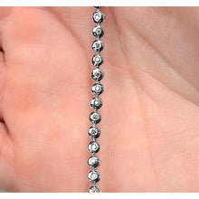 Afbeelding in Gallery-weergave laden, Dames diamanten tennisarmband 5,50 karaat ronde witgouden sieraden Nieuw - harrychadent.nl
