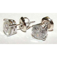 Afbeelding in Gallery-weergave laden, Dames oorbellen met diamanten studs 3 karaat witgoud - harrychadent.nl
