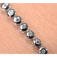 Afbeelding in Gallery-weergave laden, Dames Echt Diamanten Tennisarmband 5,50 karaat Ronde Witgouden Sieraden Nieuw - harrychadent.nl
