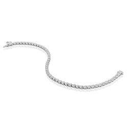 Dames Tennisarmband 3,50 Karaat Kleine Echt Diamanten Wit Goud 14K Nieuw