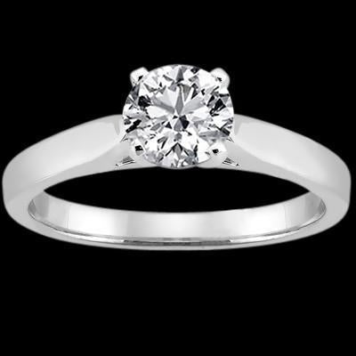 Diamant 1,51 karaat solitaire ring wit goud Nieuw - harrychadent.nl