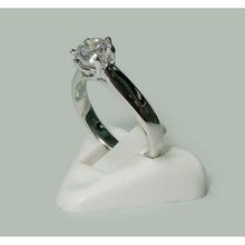 Afbeelding in Gallery-weergave laden, Diamant Solitaire Ring Wit Goud 1,31 Karaat Sieraden Nieuw - harrychadent.nl
