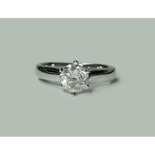 Diamant Solitaire Ring Wit Goud 1,31 Karaat Sieraden Nieuw - harrychadent.nl