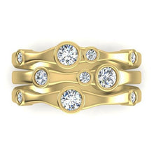 Afbeelding in Gallery-weergave laden, Diamanten Fancy Ring 1.10 Karaat 14K Witte Herensieraden Nieuw - harrychadent.nl
