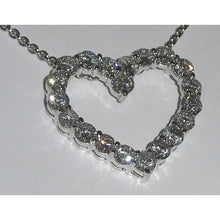 Afbeelding in Gallery-weergave laden, Diamanten Hart Ketting
