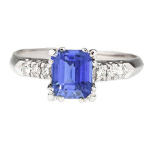Afbeelding in Gallery-weergave laden, echte round diamant 3karaat ring vooraanzicht
