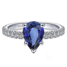 Afbeelding in Gallery-weergave laden, echte round diamant 4karaat ring vooraanzicht
