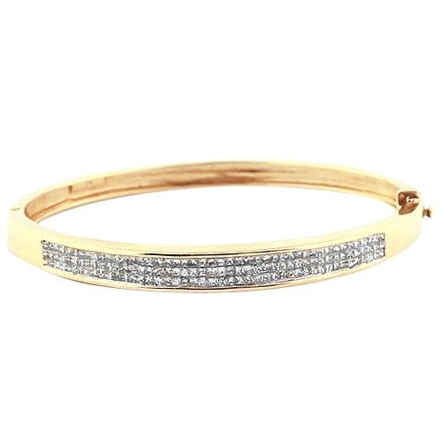 Diamanten armband 3 karaat geel goud 14K - harrychadent.nl