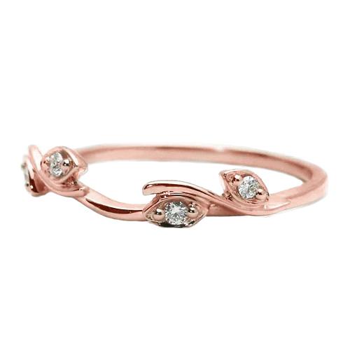 Diamanten band 0,20 karaat roségoud 14K fancy sieraden - harrychadent.nl