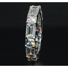 Afbeelding in Gallery-weergave laden, Diamanten band trouwring 6,30 karaat witgoud 14K sieraden - harrychadent.nl
