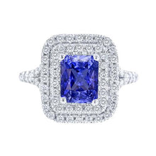 Afbeelding in Gallery-weergave laden, echte round diamant 2karaat ring vooraanzicht
