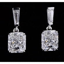 Afbeelding in Gallery-weergave laden, Diamanten oorbellen 5 karaat stralend geslepen wit goud 14k - harrychadent.nl
