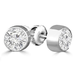Diamanten oorknopjes goud 0.90 ct. Vrouwen Sieraden