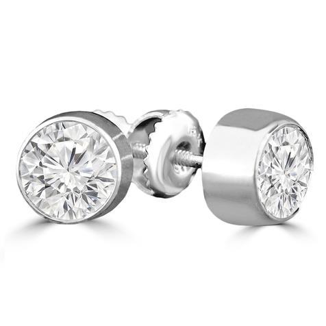 Diamanten oorknopjes goud 0.90 ct. Vrouwen Sieraden - harrychadent.nl