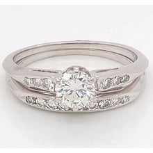 Afbeelding in Gallery-weergave laden, Diamanten verlovingsring set 1,75 karaat dames witgouden sieraden 14K - harrychadent.nl
