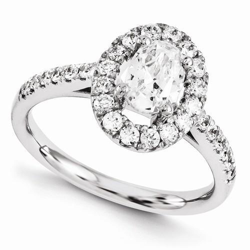 Diamanten verlovingsring van 1,80 ct, 14 kt witgoud - harrychadent.nl