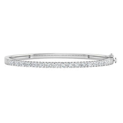 Echt Diamant Dames Tennisarmband 2,50 Ct 14K Witgoud