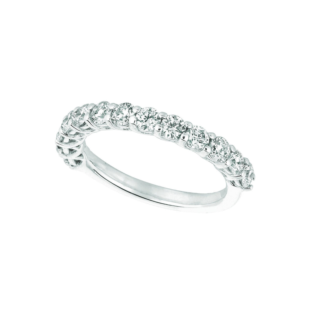 Echt Diamant Halve Eeuwigheid Band 1,33 Karaat 14K Witgoud Nieuw