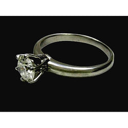 Echt Diamant Solitaire Ring Dames Sieraden 1.01 Karaat Wit Goud