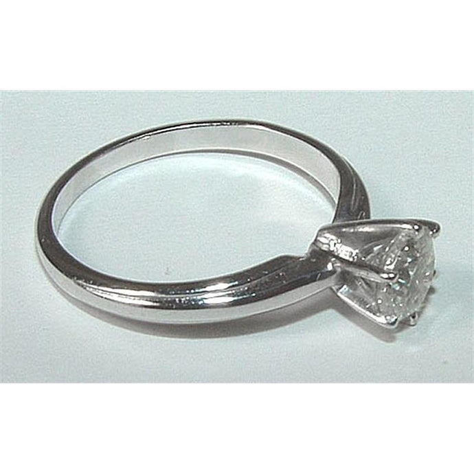 Echt Diamanten Solitaire Damesring Wit Goud 1,01 Karaat
