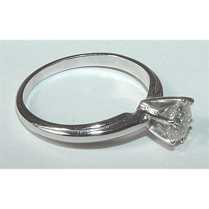 Echt Diamanten Solitaire Damesring Wit Goud 1,01 Karaat