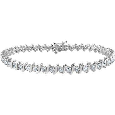 Echt Diamanten Tennisarmband 2,50 Karaat Massief Wit Goud 14K Fijne Sieraden