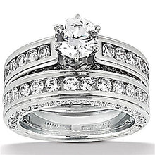 Afbeelding in Gallery-weergave laden, Echt Diamanten Verlovingsband Set 3.50 karaat Gouden Ring - harrychadent.nl
