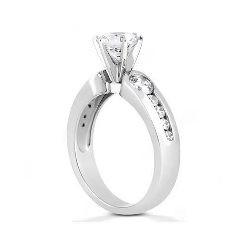 Echte 1,75 ct. Diamanten Drie Stenen Ring Verloving Witgouden Sieraden