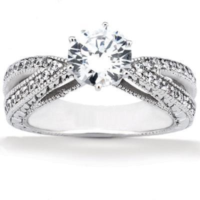 Echte 2.01 karaat Diamanten Verlovingsring Wit Goud Nieuw