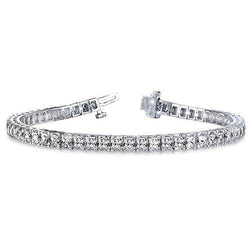 Prinsesslijpsel labgekweekt diamanten tennisarmband witgouden sieraden 10.80 Ct