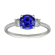 Afbeelding in Gallery-weergave laden, echte round diamant 3.50karaat ring vooraanzicht

