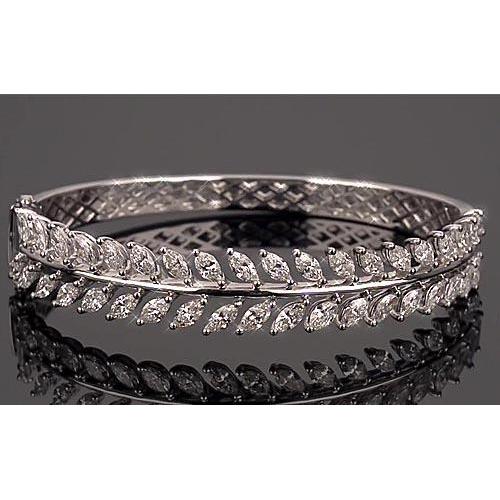 Elegante aangepaste sieraden vrouwen diamanten armband Marquise