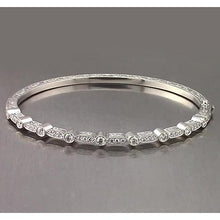 Afbeelding in Gallery-weergave laden, Filigraan stijl diamanten armband 1,40 karaat wit goud 14K - harrychadent.nl

