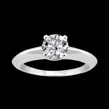 Afbeelding in Gallery-weergave laden, Fonkelende ronde diamanten solitaire ring 1,50 karaat - harrychadent.nl
