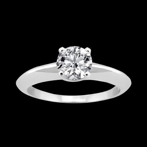 Fonkelende ronde diamanten solitaire ring 1,50 karaat - harrychadent.nl