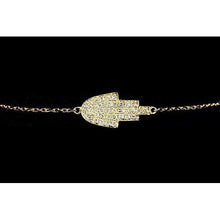 Afbeelding in Gallery-weergave laden, Geel gouden armband 2 karaat vrouwen sieraden 14K Hamsa sieraden - harrychadent.nl
