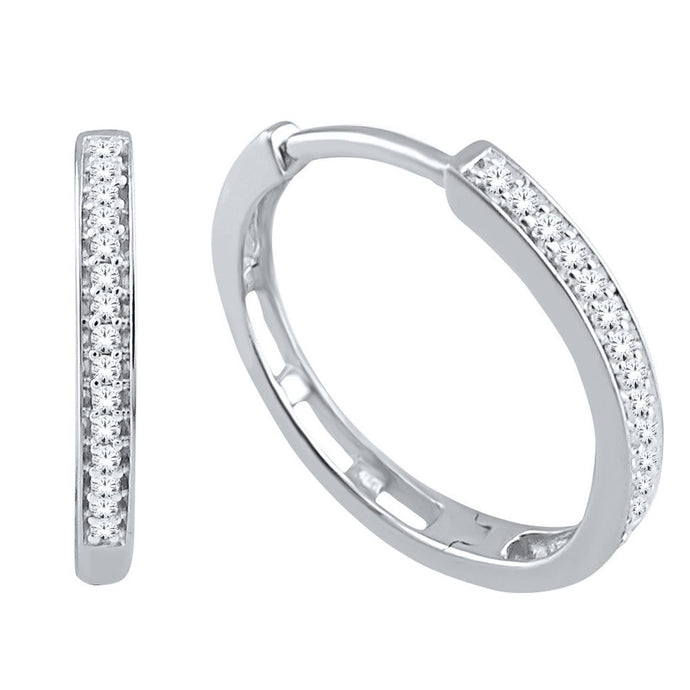 Goud Wit 14K 2,50 Karaat F Vvs1 Echt Diamanten Dames Hoop Oorbellen Nieuw - harrychadent.nl
