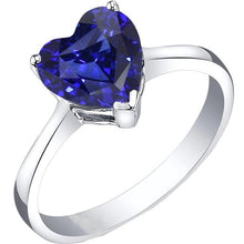 Afbeelding in Gallery-weergave laden, echte heart diamant 2.50karaat ring vooraanzicht
