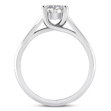Afbeelding in Gallery-weergave laden, Grote diamanten solitaire ring 3,01 ct. Witgouden 14K sieraden - harrychadent.nl

