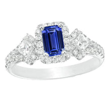 Afbeelding in Gallery-weergave laden, echte round diamant 3.50karaat ring profielweergave
