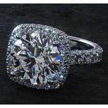 Afbeelding in Gallery-weergave laden, Halo diamanten ring van 4,50 karaat - harrychadent.nl
