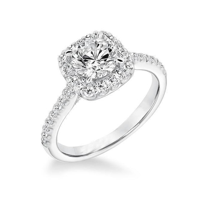 Halo Echt Diamanten Verlovingsring 1,85 Karaat