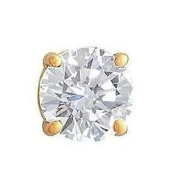 Herensieraden Enkele Oorbel 1 ct. Echt Diamant Stud